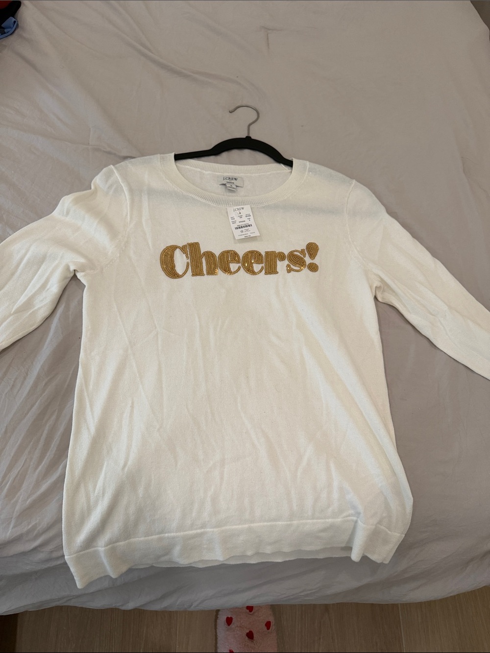 J. Crew Teddie Sweater - Cheers!